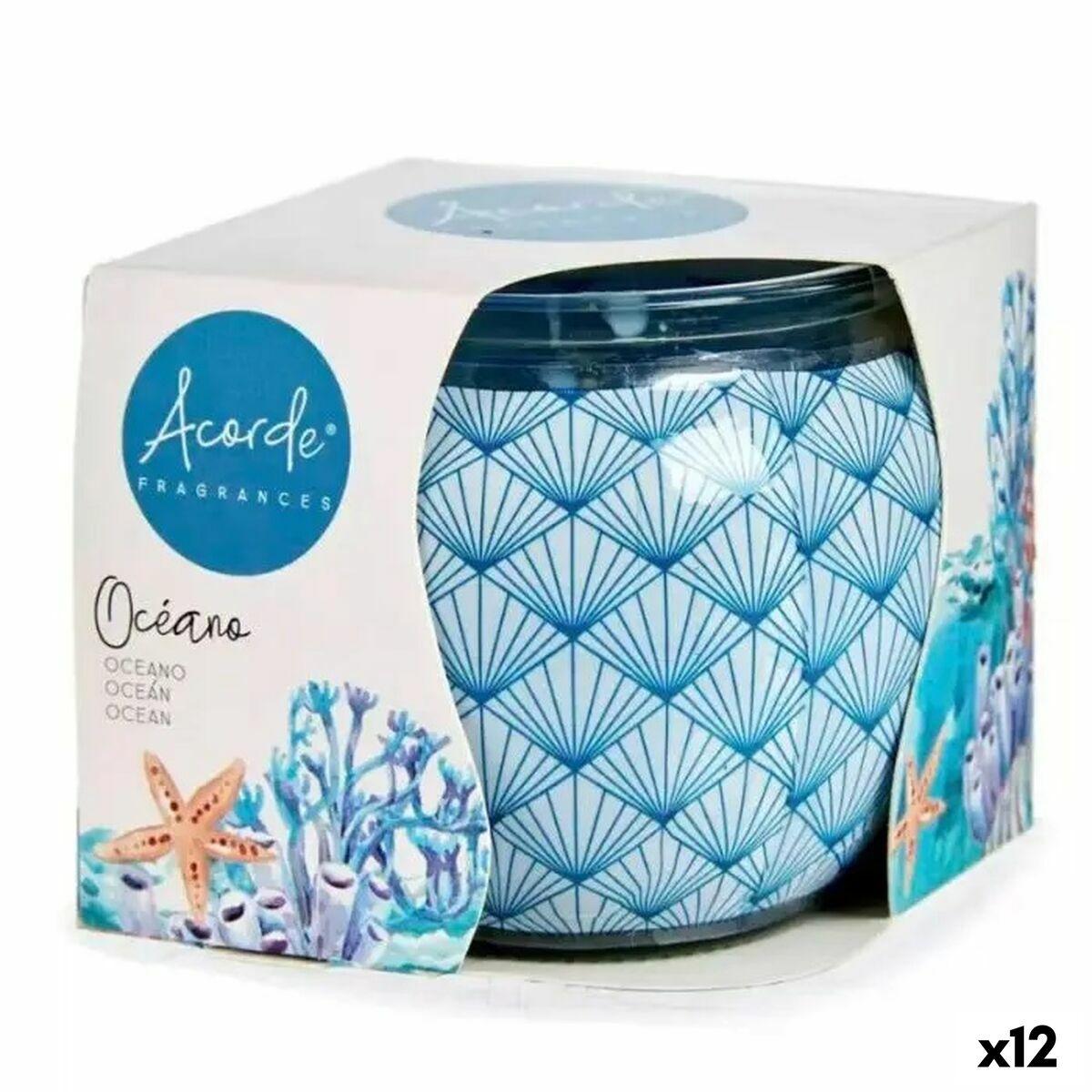 Vela Perfumada Acorde Océano (12 Unidades)