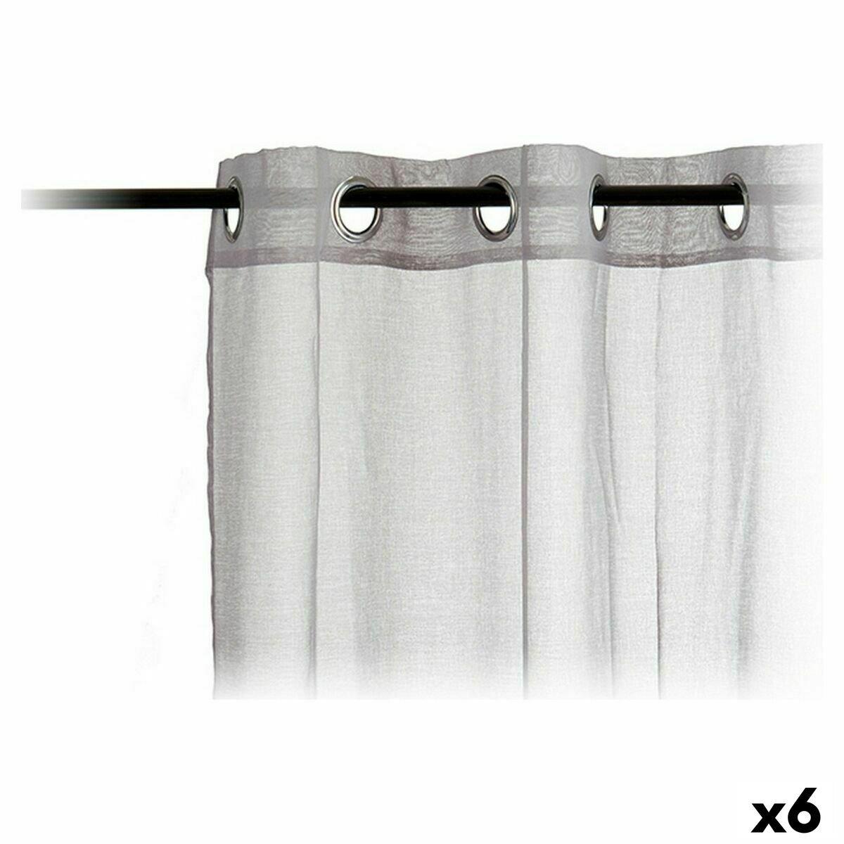 Cortinas Gift Decor Gris claro 140 x 260 cm 34 x 2 x 27 cm 27 x 43 x 2 cm (6 Unidades)