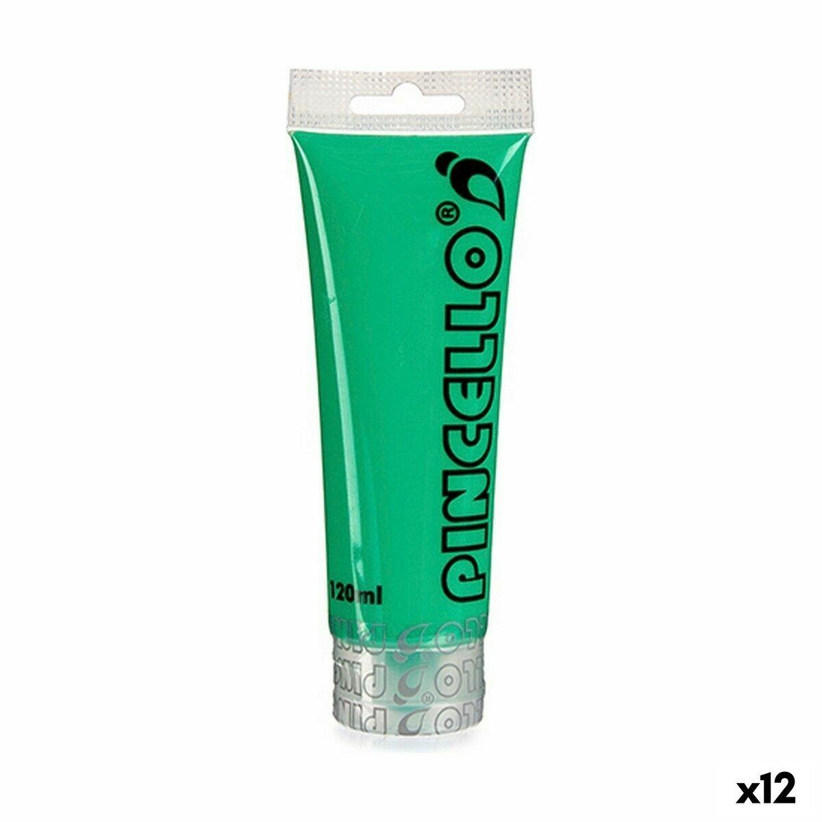 Pintura acrílica Pincello Verde Claro 120 ml (12 Unidades)