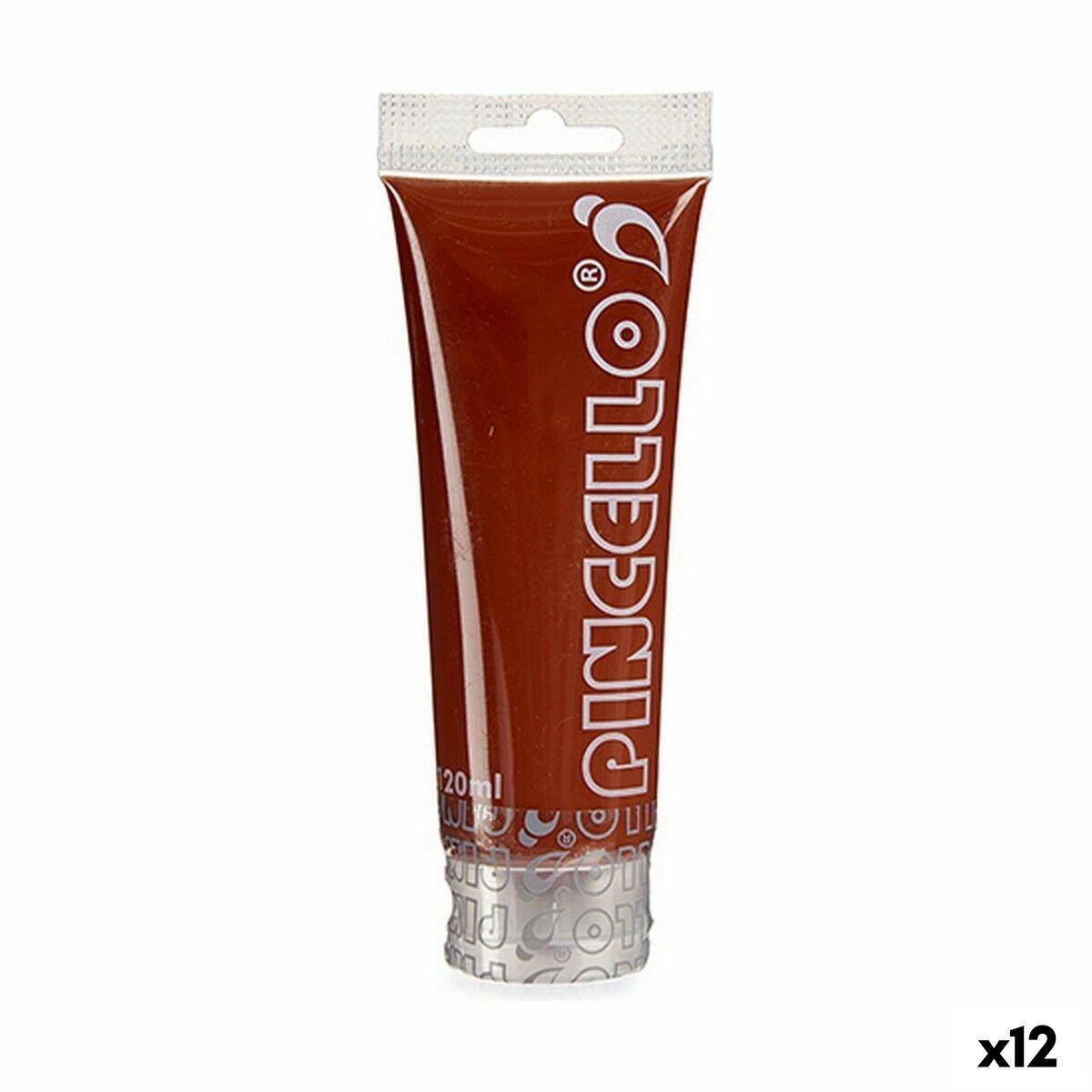 Pintura acrílica Pincello Marrón 120 ml (12 Unidades)
