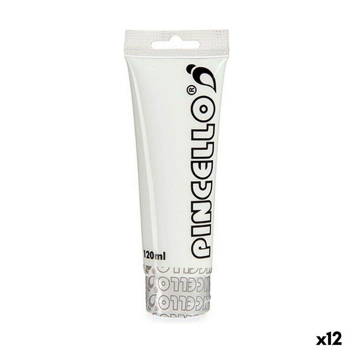 Pintura acrílica Pincello Blanco 120 ml (12 Unidades)