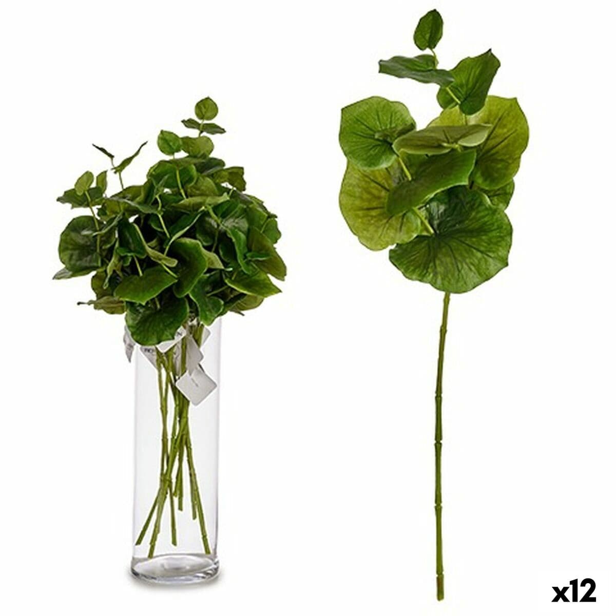 Rama Ibergarden Verde Plástico 75 cm Hojas (12 Unidades)