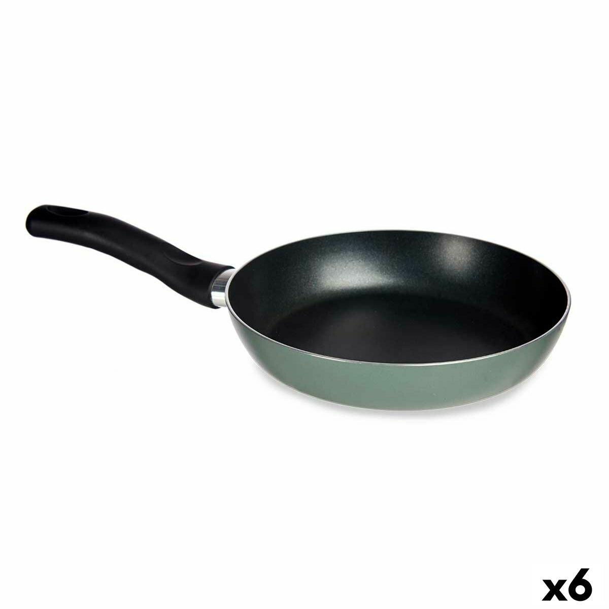 Sartén Kinvara Verde Aluminio 24 cm (6 Unidades)