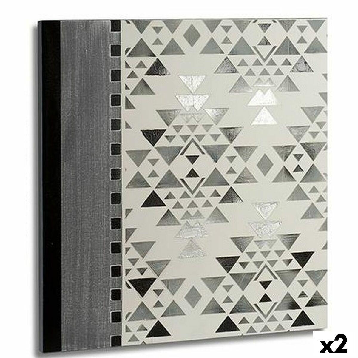 Cuadro Gift Decor 78 x 2,5 x 78 cm Étnico (2 Unidades)