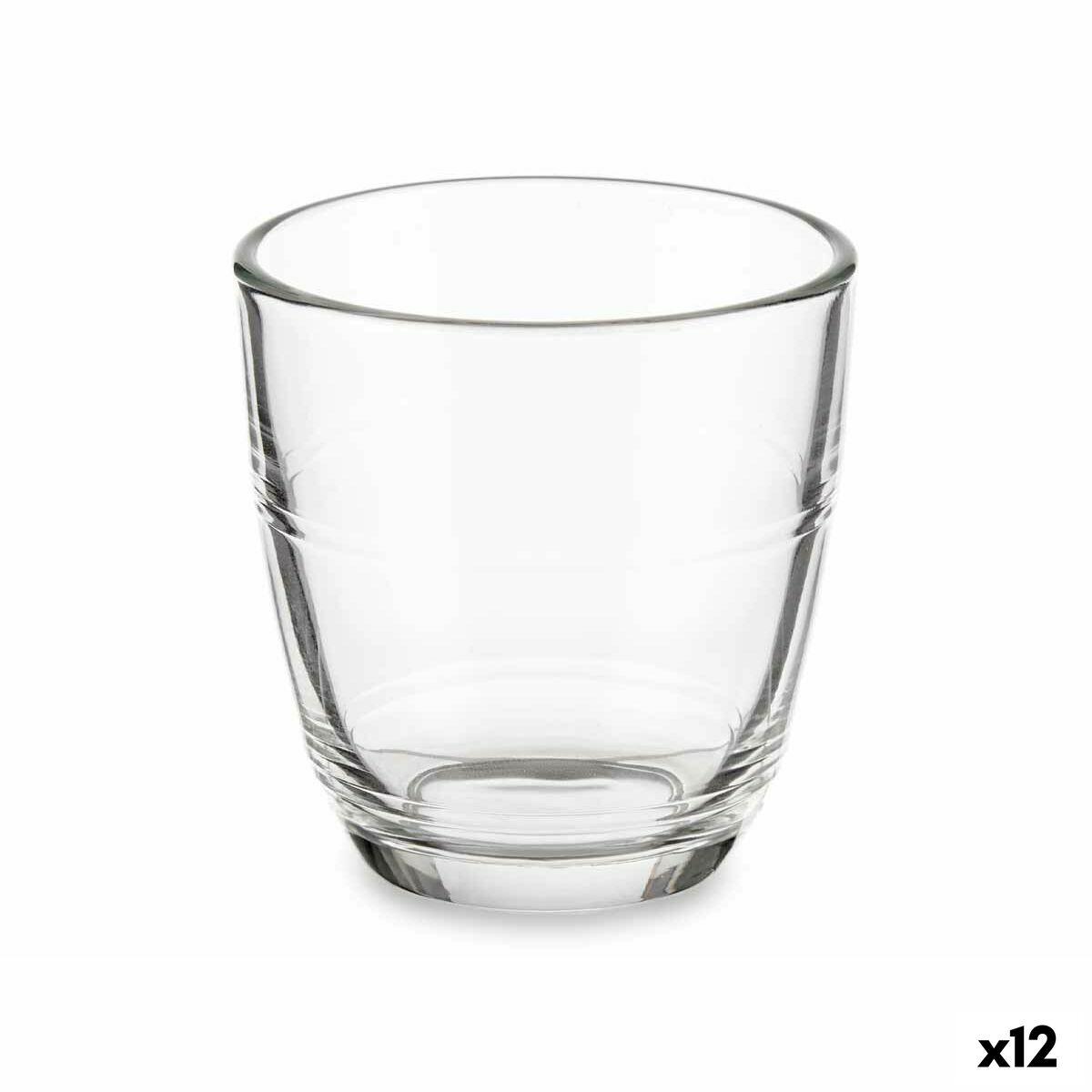 Set de Vasos Vivalto Transparente Vidrio 90 ml (12 Unidades)