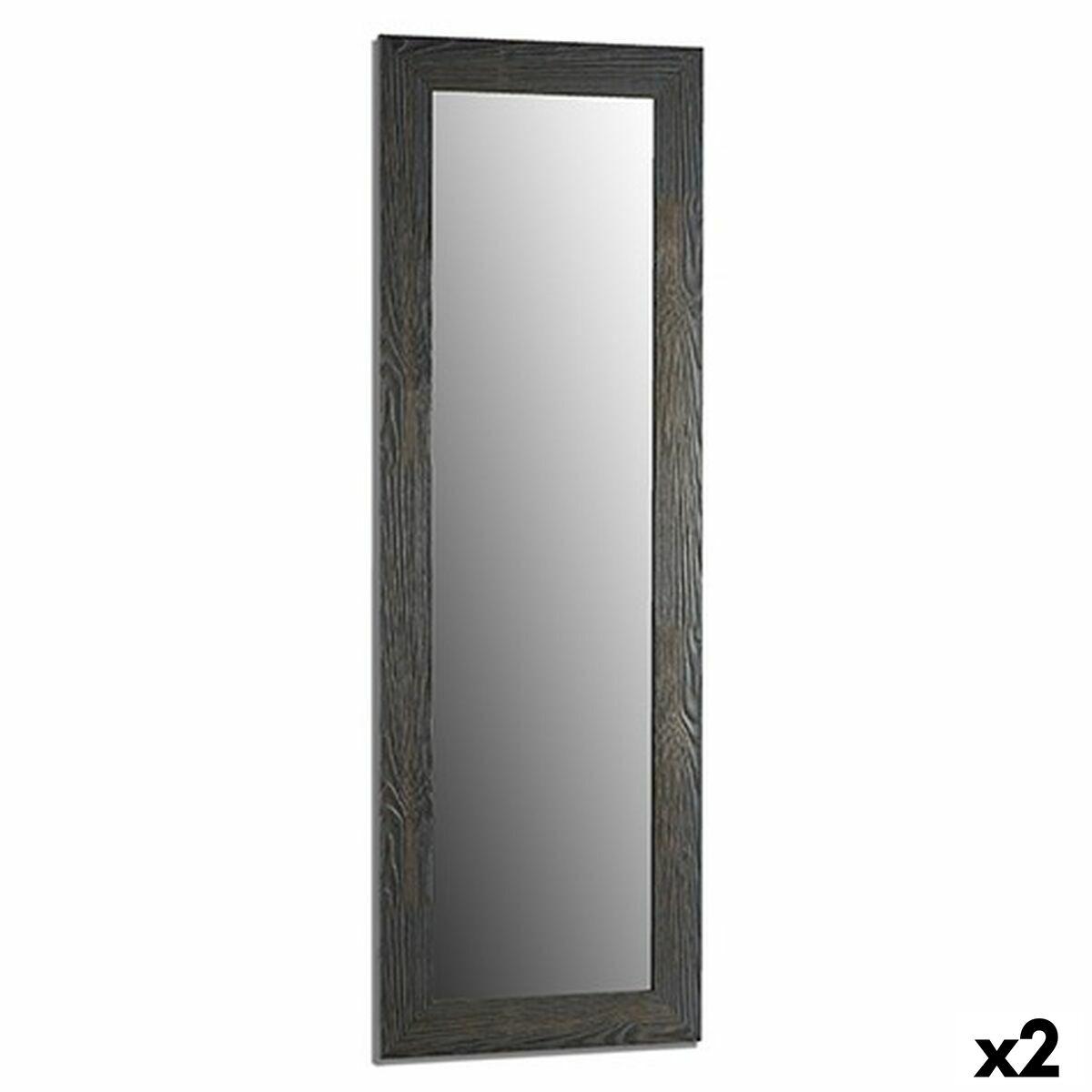 Espejo de pared Gift Decor Gris 46 x 136 x 2 cm Rectangular (2 Unidades)