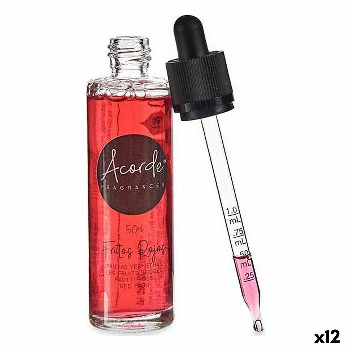 Esencia Hidrosoluble Acorde Frutos rojos 50 ml (12 Unidades)