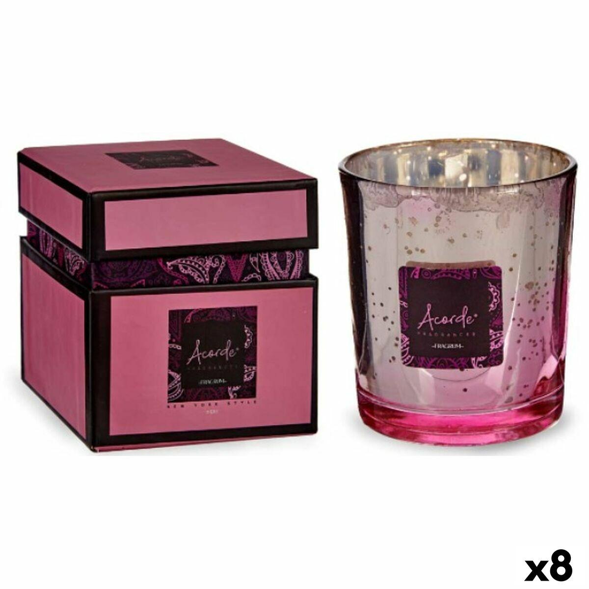 Vela Perfumada Acorde Fresa Nata 200 ml (8 Unidades)