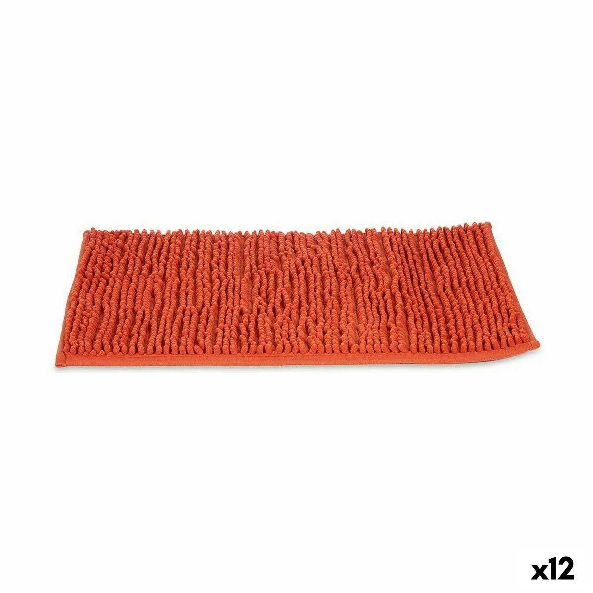Alfombra de baño Berilo Naranja 60 x 40 x 2 cm 11 x 11 x 47 cm (12 Unidades)