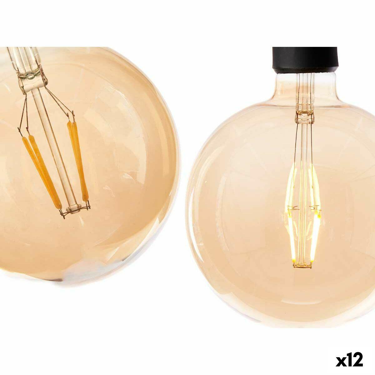 Bombilla LED Gift Decor Transparente 4 W E27 14 x 19 x 14 cm Vintage 12 Unidades