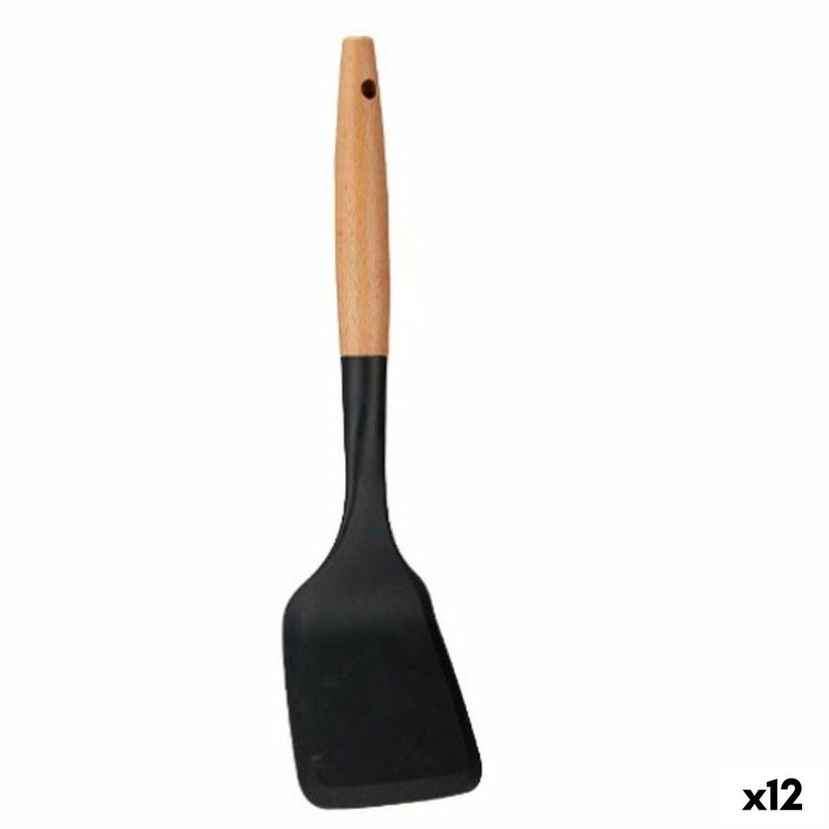 Paleta de Cocina Kinvara Madera Plástico 10 x 34 x 3,5 cm 9 x 34 cm (12 Unidades)