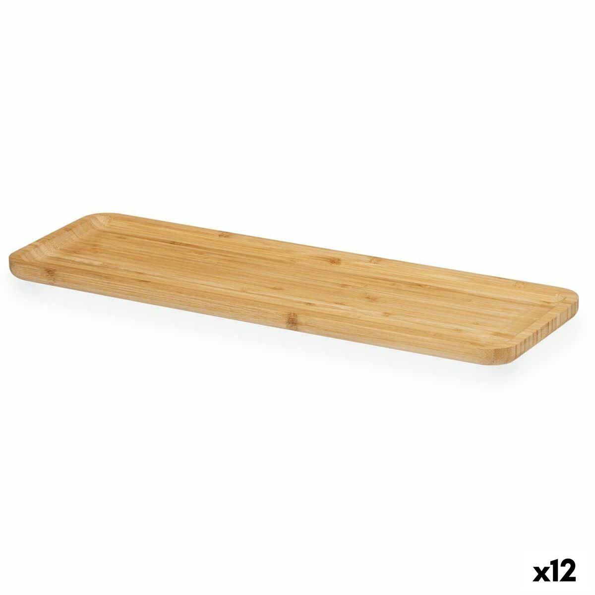 Bandeja de Aperitivos Kinvara Marrón 46 x 1,6 x 15 cm Aperitivo (12 Unidades)