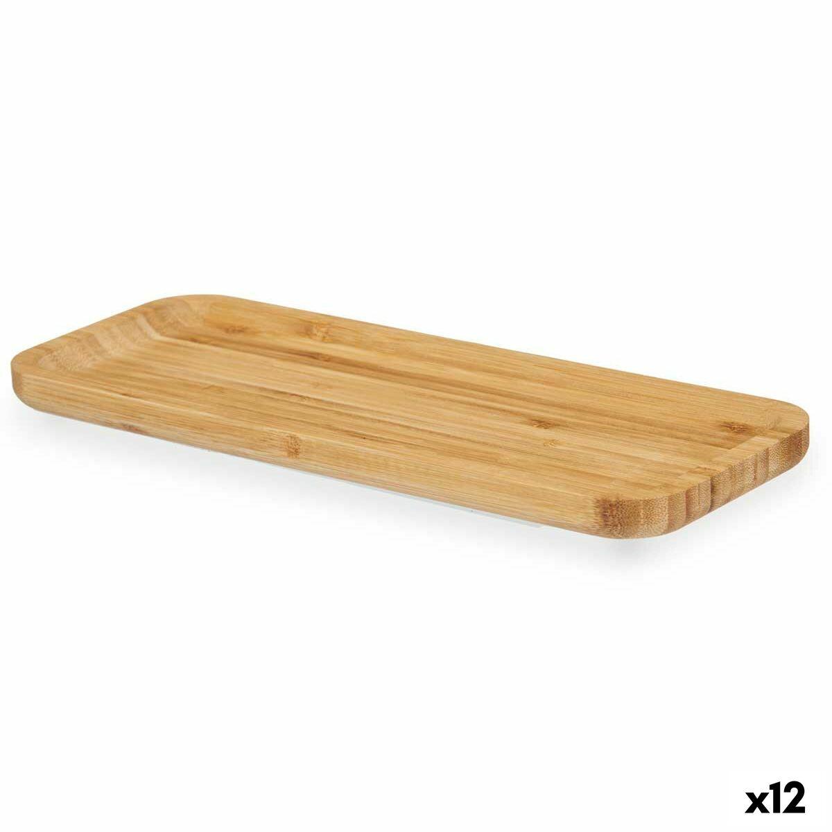 Bandeja de Aperitivos Kinvara Marrón 29,5 x 1,6 x 11,5 cm Aperitivo (12 Unidades)