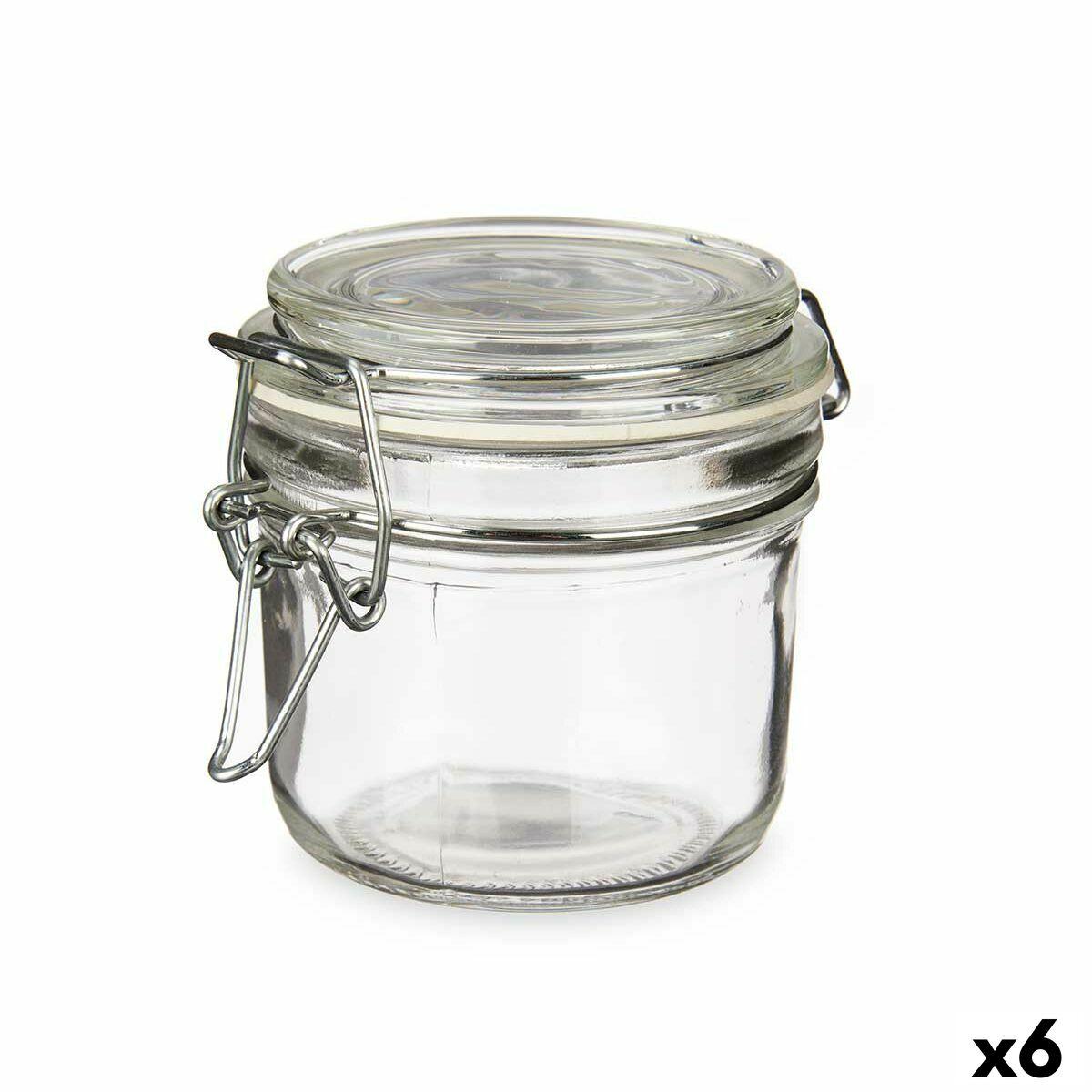 Tarro Vivalto Transparente 180 ml (6 Unidades)