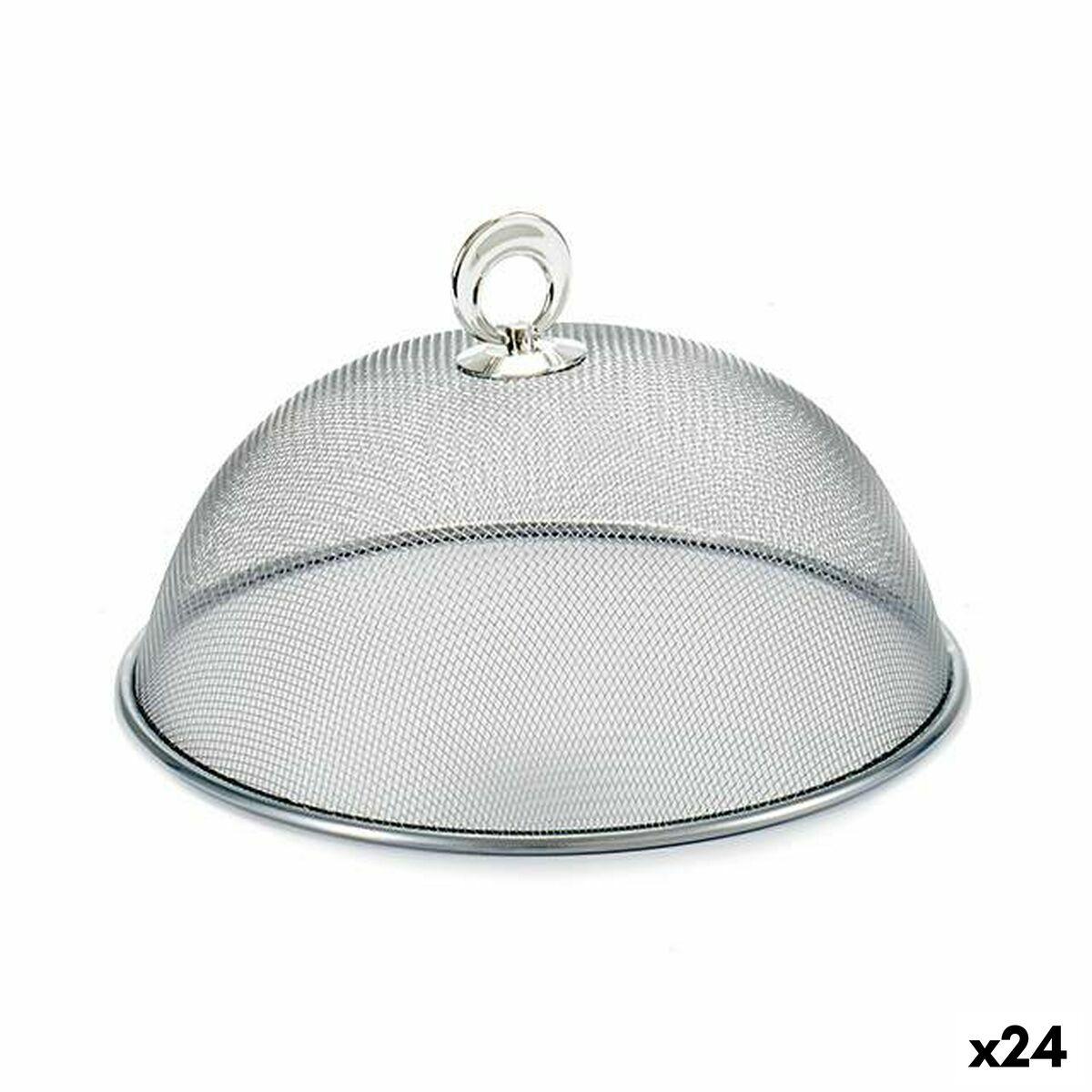 Tapa Kinvara Acero Inoxidable Plástico Ø 25 cm 24,5 x 9,5 x 24,5 cm (24 Unidades)