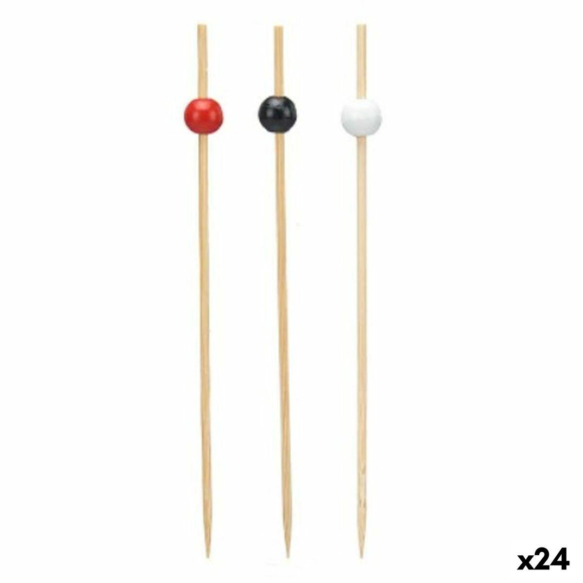 Palillos de Bambú Kinvara Bambú Aperitivo (24 Unidades)