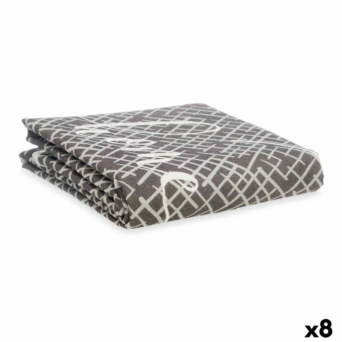 Funda Para Tabla de Planchar Kipit Home sweet home Antracita 140 x 50 cm 24,5 x 35,3 x 5 cm 27 x 5 x 23 cm 23 x 29 x 5 cm (8 Uni