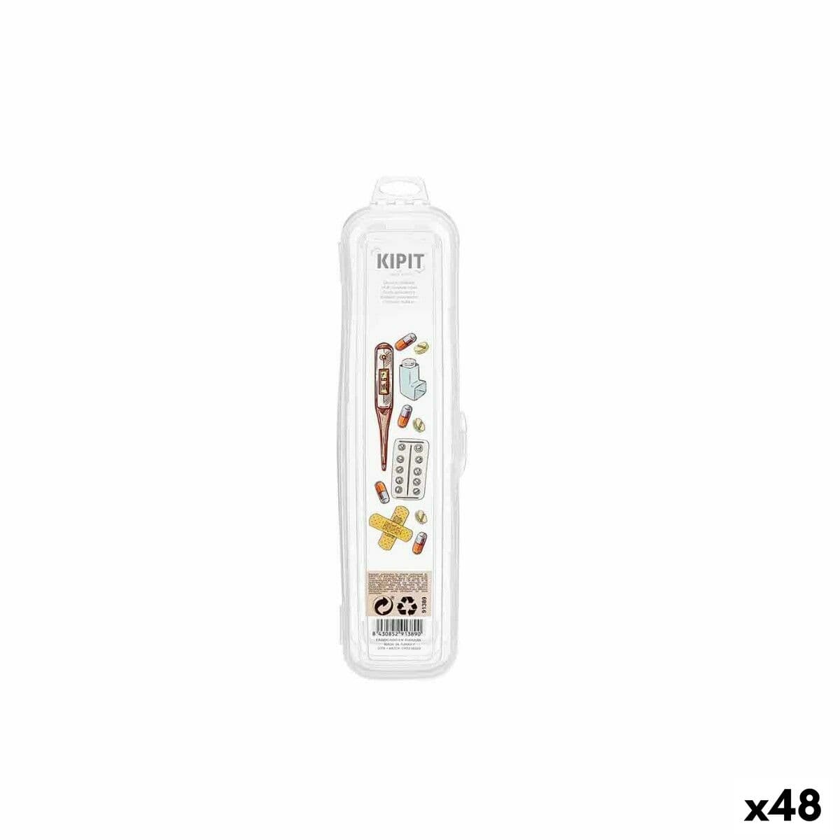 Estuche Kipit Transparente De viaje Botiquín (48 Unidades)