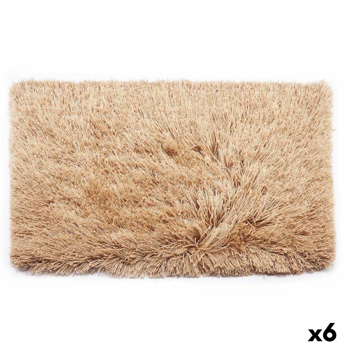 Alfombra Gift Decor Beige 50 x 2 x 80 cm (6 Unidades)