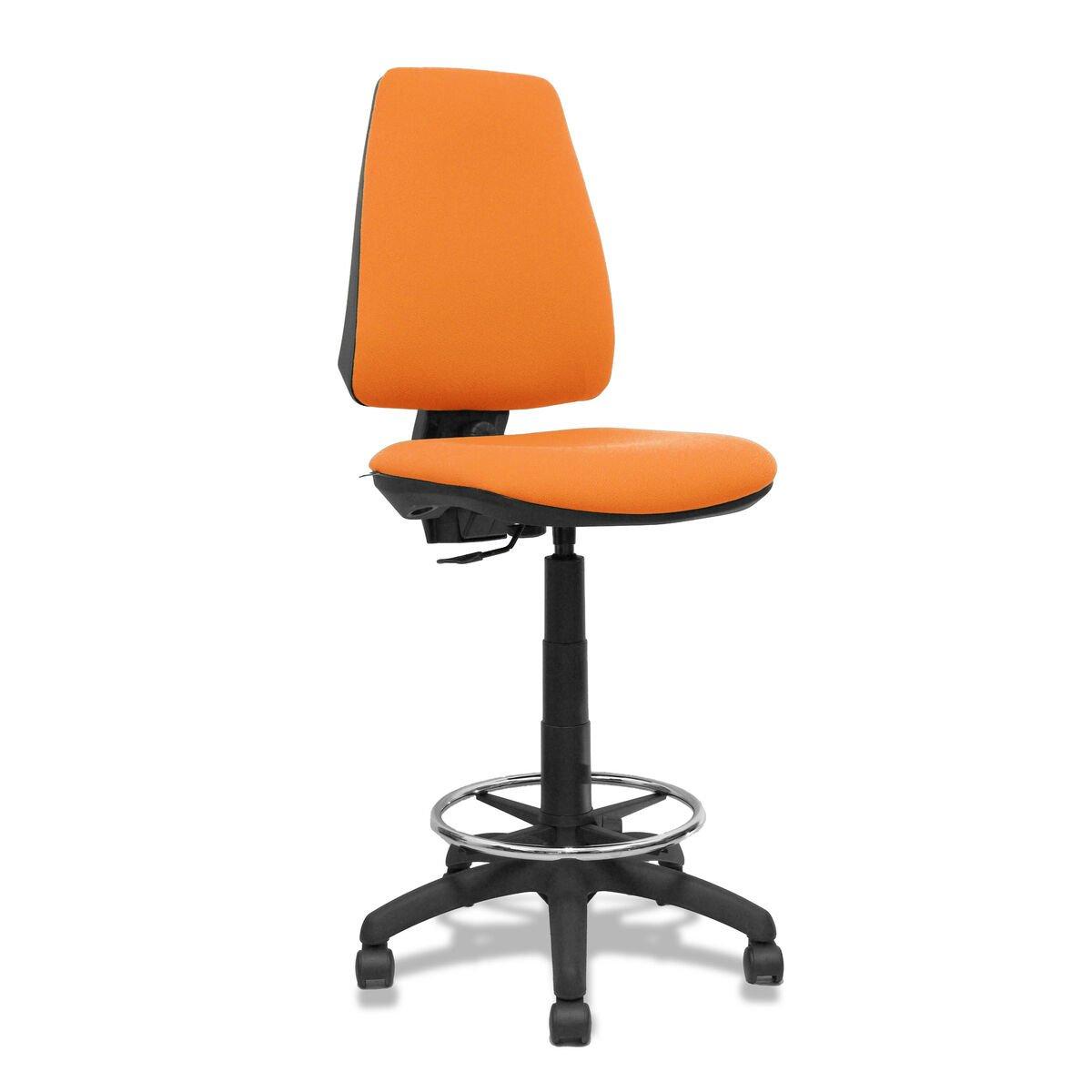 Taburete Piqueras y Crespo PB308RN Naranja PVC