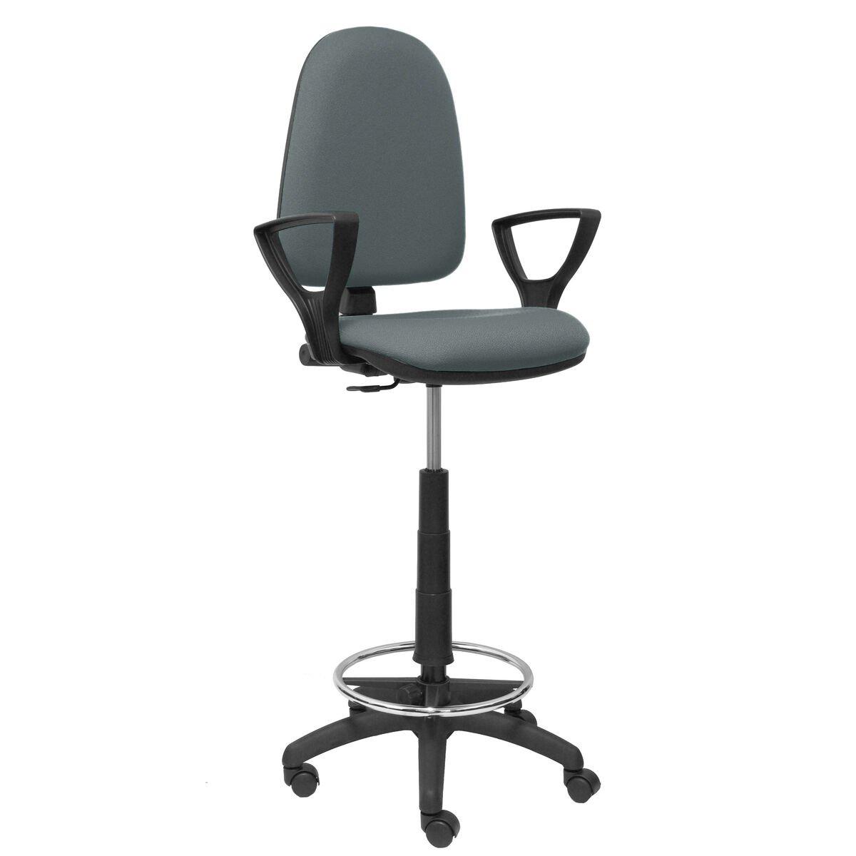Taburete Piqueras y Crespo 20BGOLF Gris PVC