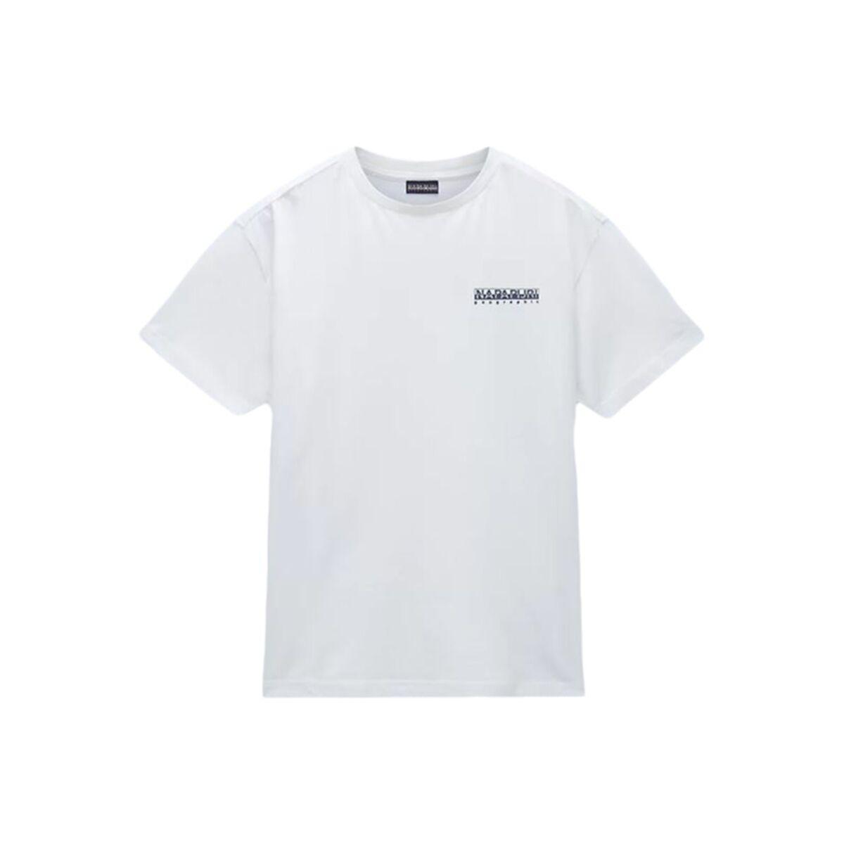 Camiseta de Manga Corta Hombre Napapijri S-Linth Ss Blanco