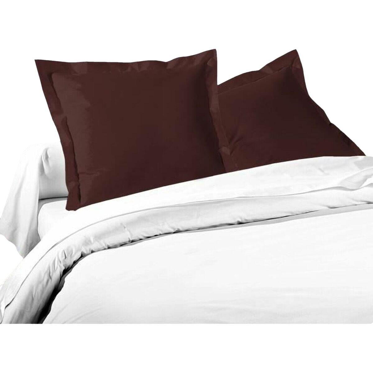 Juego de fundas de almohada Lovely Home LH71588 Marrón 63 x 63 cm 2 Unidades