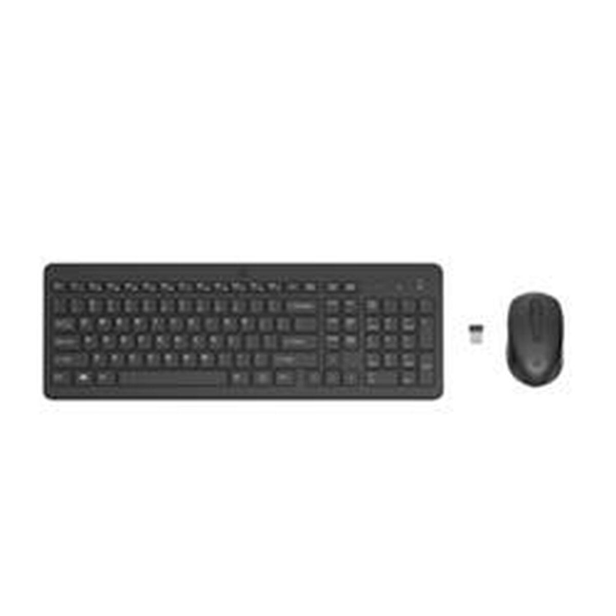 Teclado y Ratón HP 2V9E6AA#ABE Negro Qwerty Español