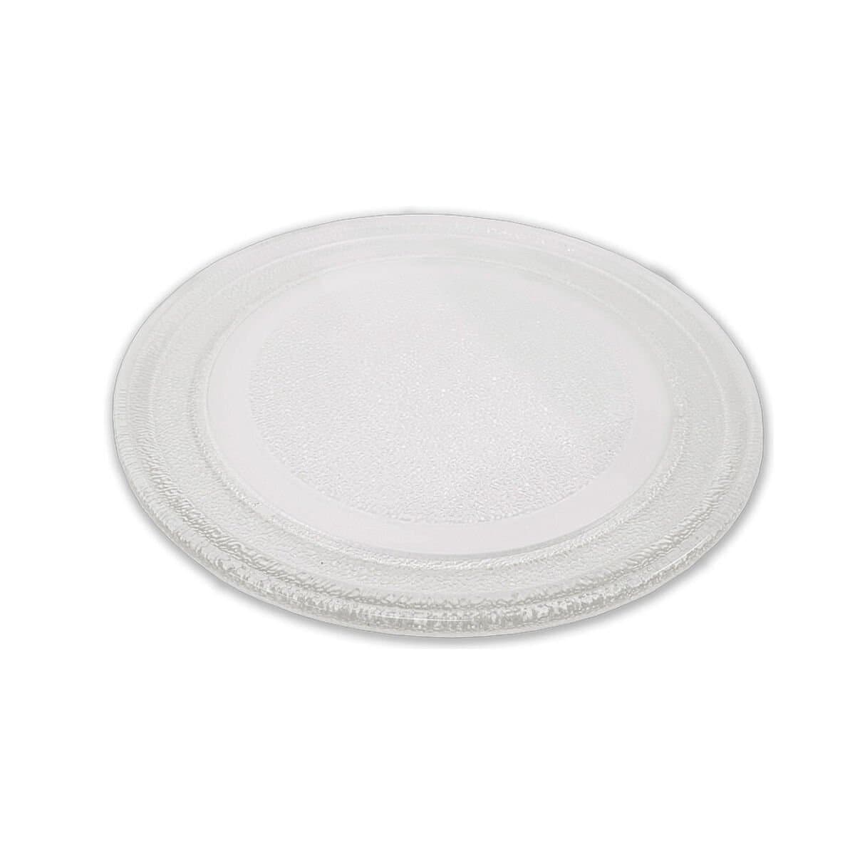 Plato para microondas EDM 00103 07407 07408 07409 Transparente Cristal Ø 24,5 cm Recambio