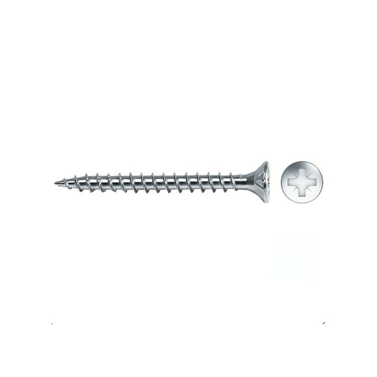 Caja de tornillos CELO Vlox 25 mm 500 Unidades Zincado Avellanado