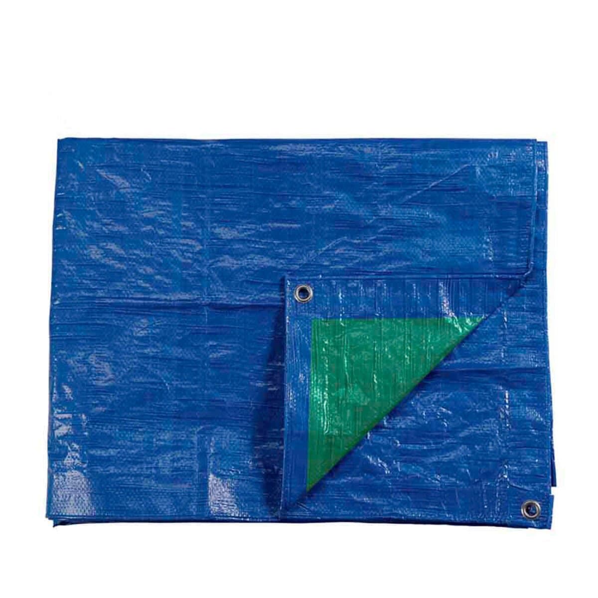Toldo EDM 74990 Azul Verde azul/verde Polietileno 90 g/m² 2 x 3 m Doble cara