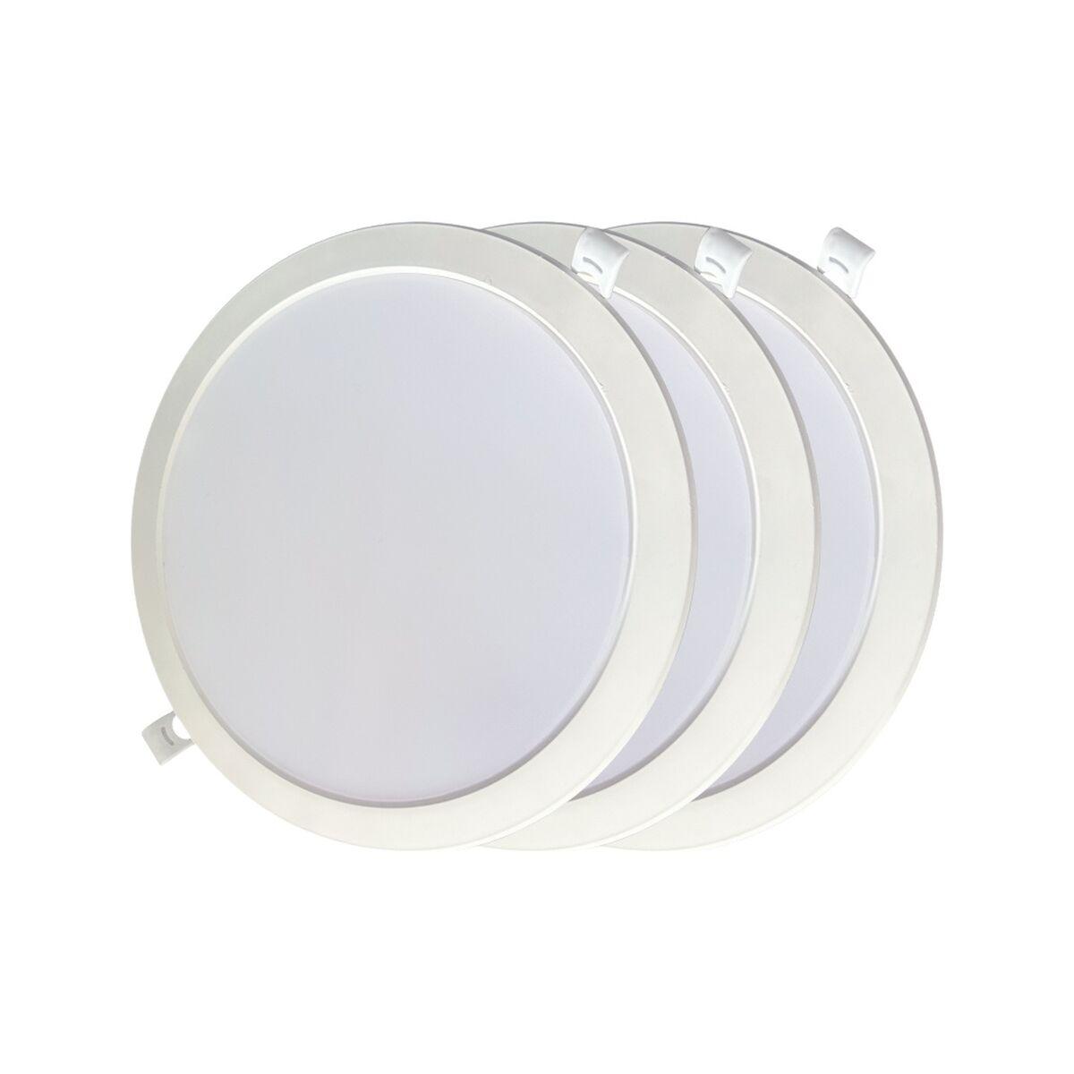 Downlight LED EDM 31567 F 18 W 1820 Lm 3 Unidades (6400 K)