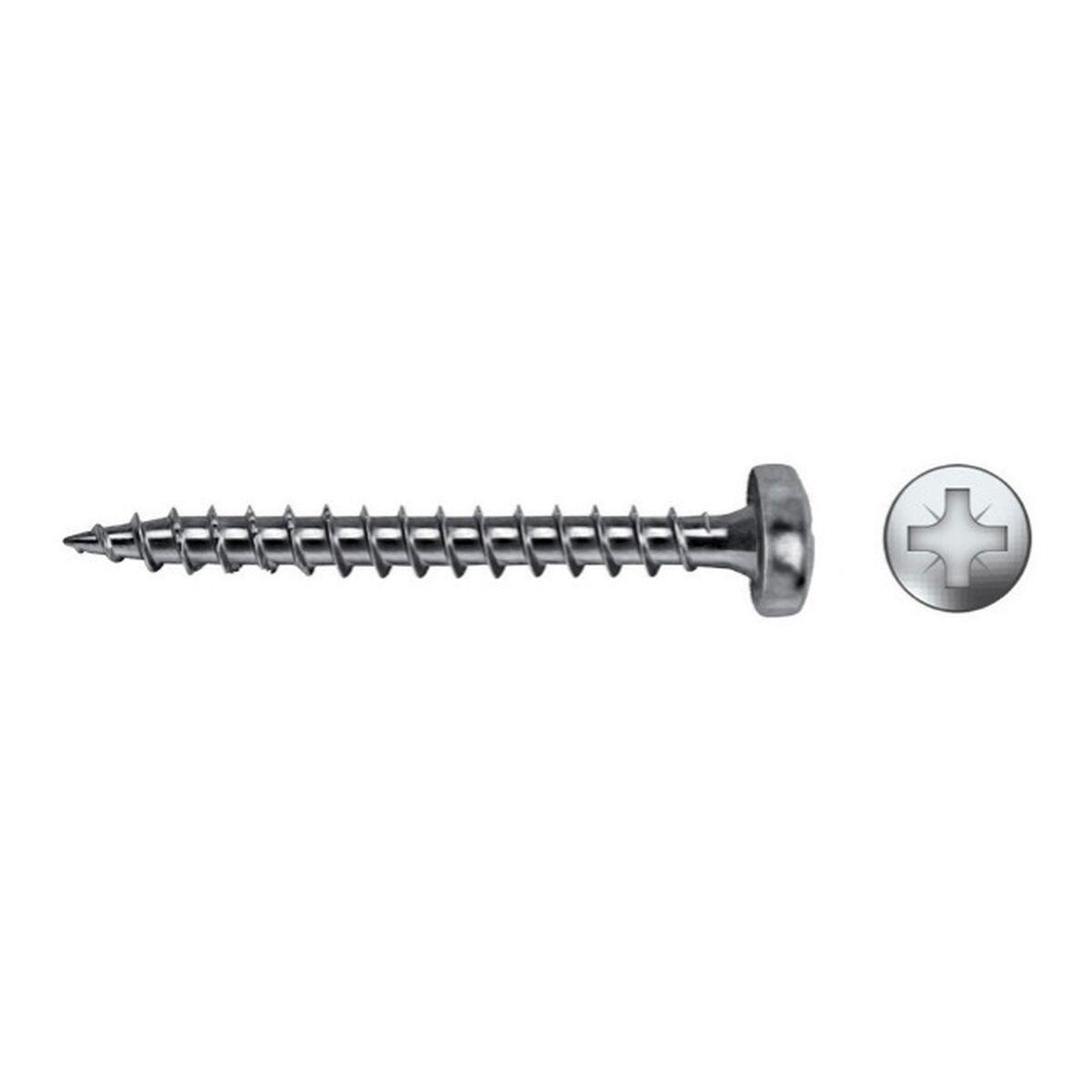Caja de tornillos CELO Vlox B Zincado 4,5 x 45 mm Rosca completa (250 Unidades)