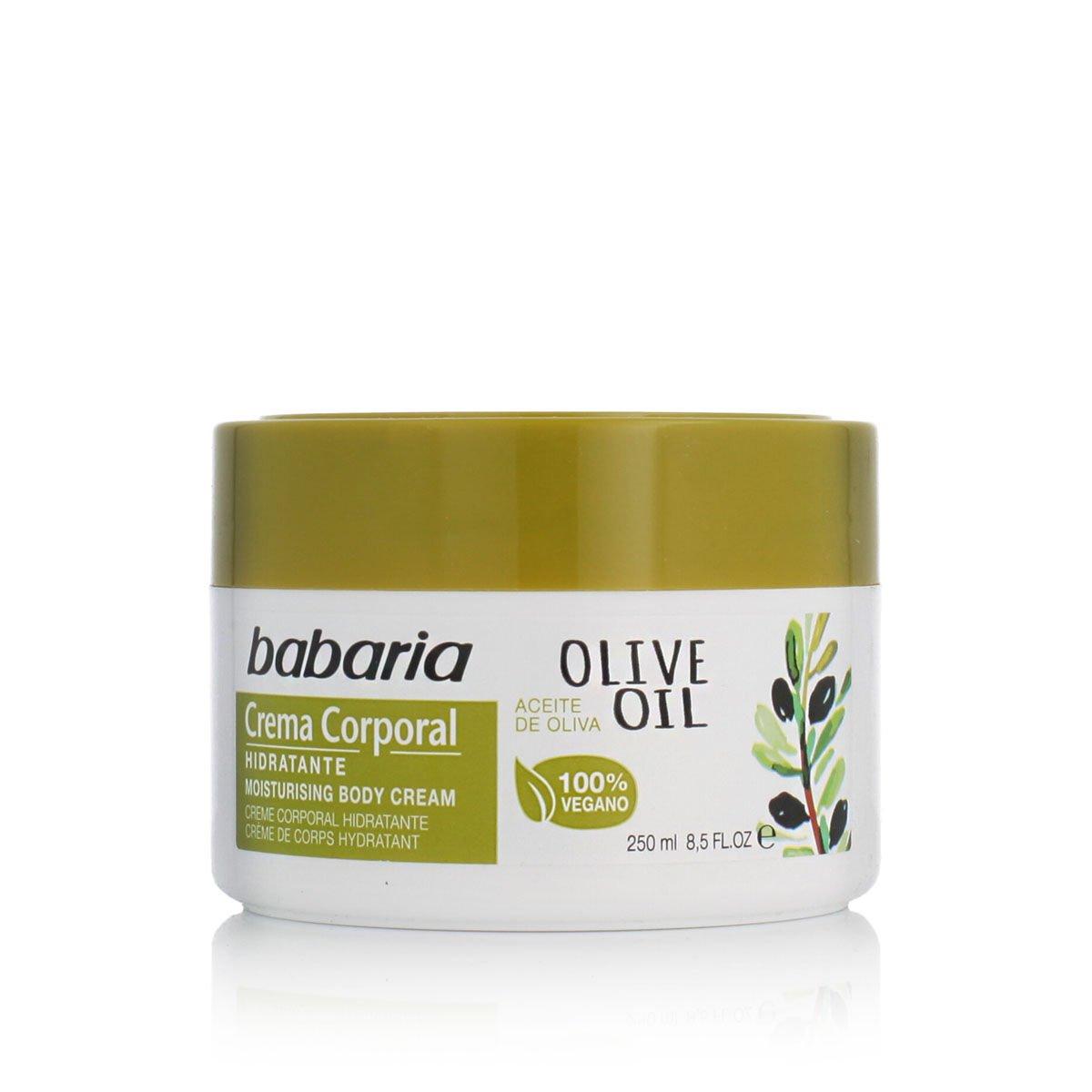 Crema Corporal Hidratante Babaria Olive Oil Olive Oil 250 ml Aceite de Oliva