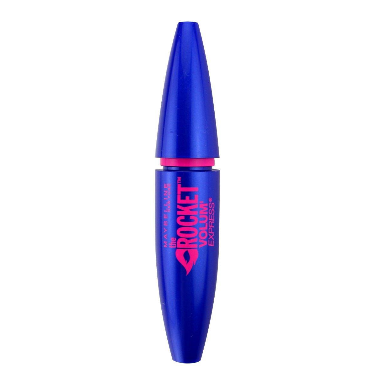 Máscara de Pestañas Maybelline The Rocket Volum' Express Blackest Black 9,6 ml