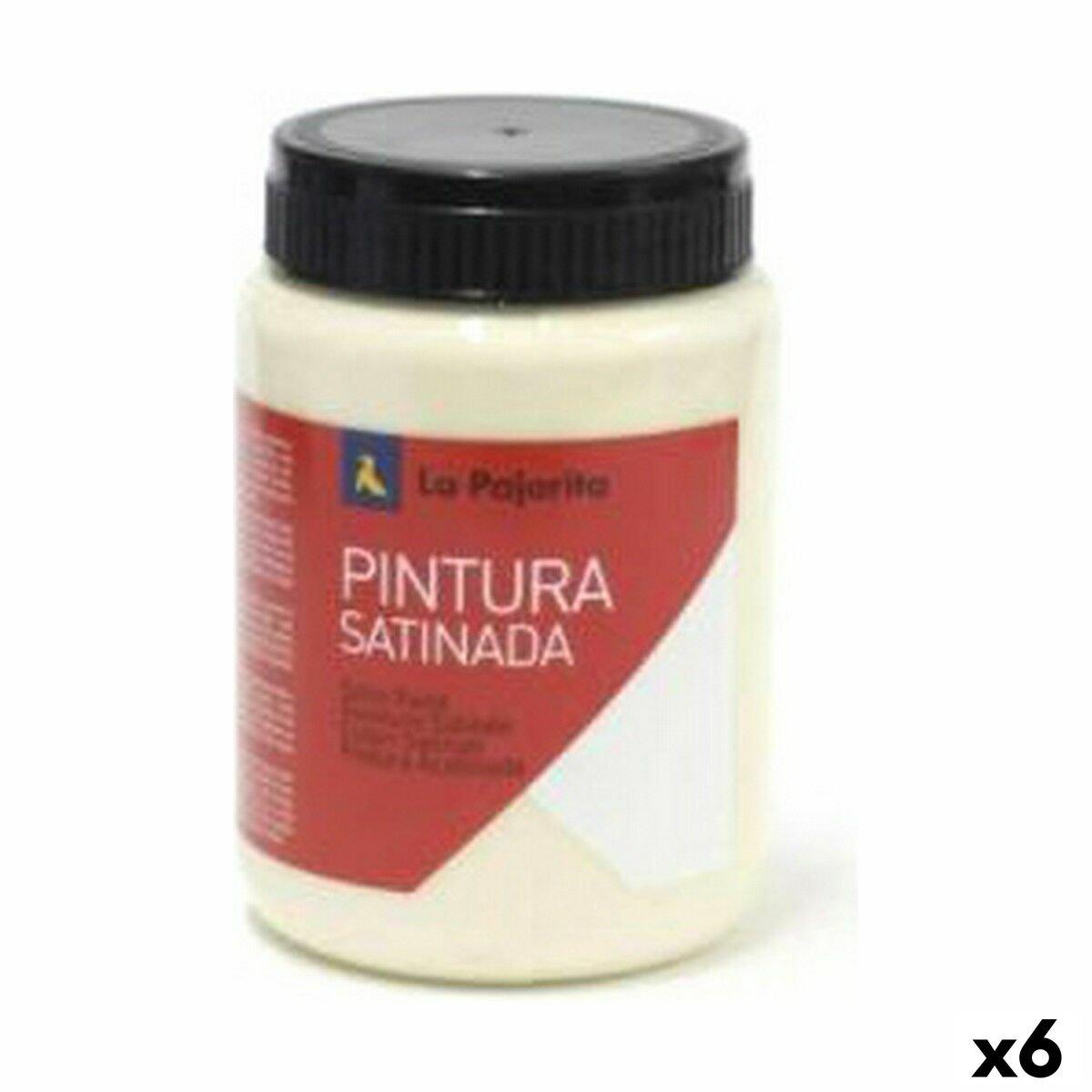 Témpera La Pajarita L-25 6 Piezas Beige Escolar Satinado