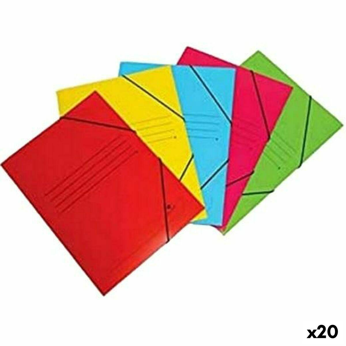 Carpeta Mariola Verde Folio (20 Unidades)