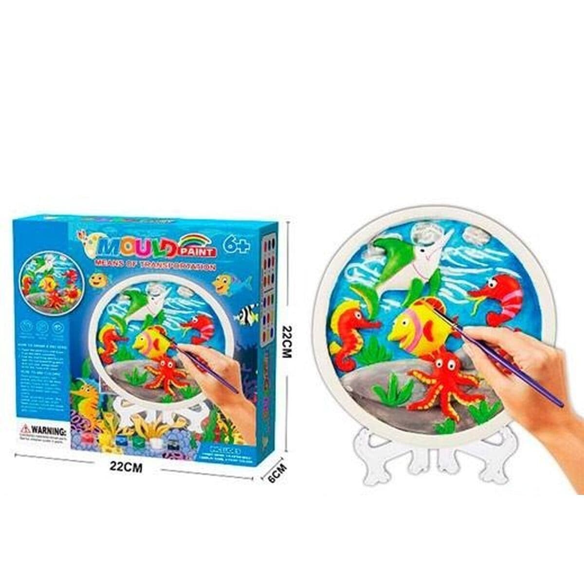 Set de pintura Roymart Multicolor Peces