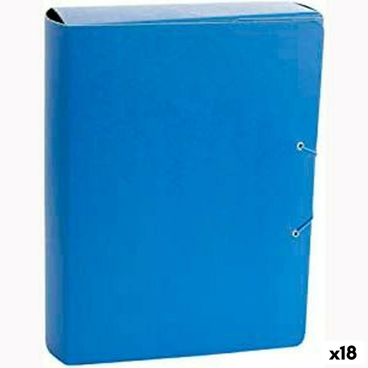 Carpeta Fabrisa Azul Folio (18 Unidades)