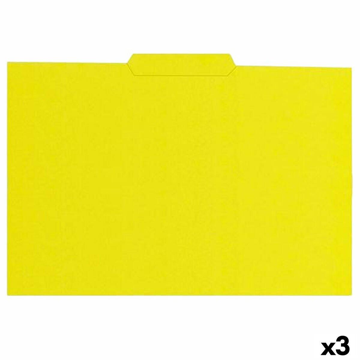 Subcarpeta Elba Gio Amarillo Folio 50 Piezas (3 Unidades)