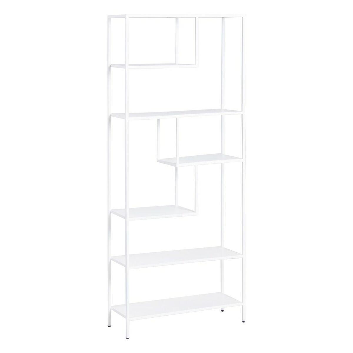 Estantería SQUARE Metal Blanco 80 x 26 x 180 cm