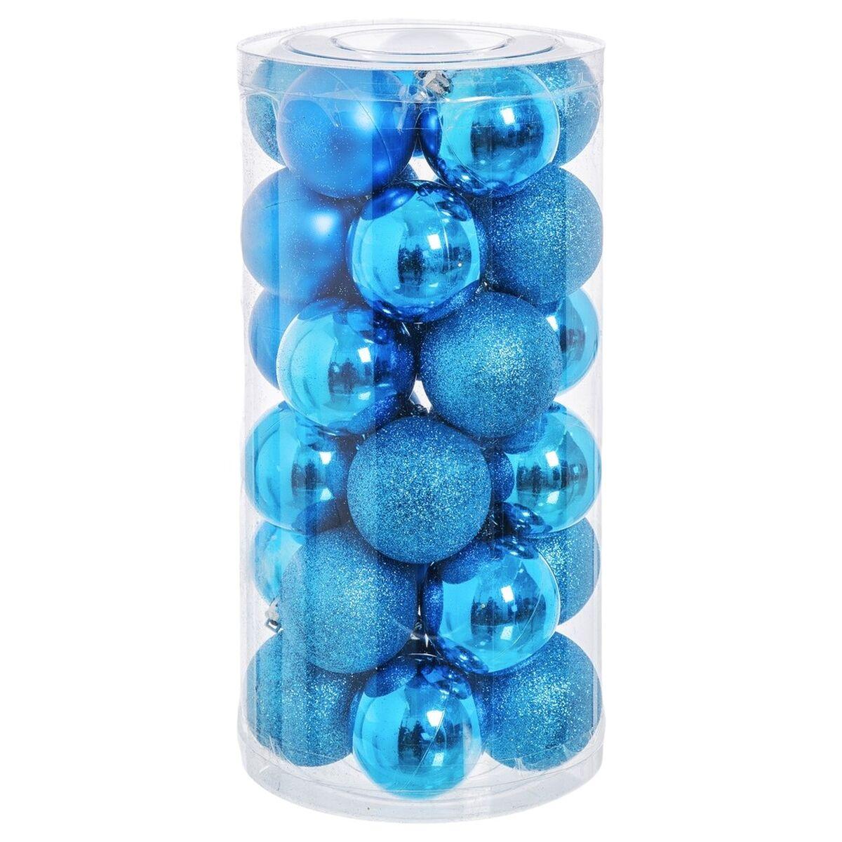 Bolas de Navidad Plástico Ø 6 cm 16 x 16 x 31 cm (30 unidades)