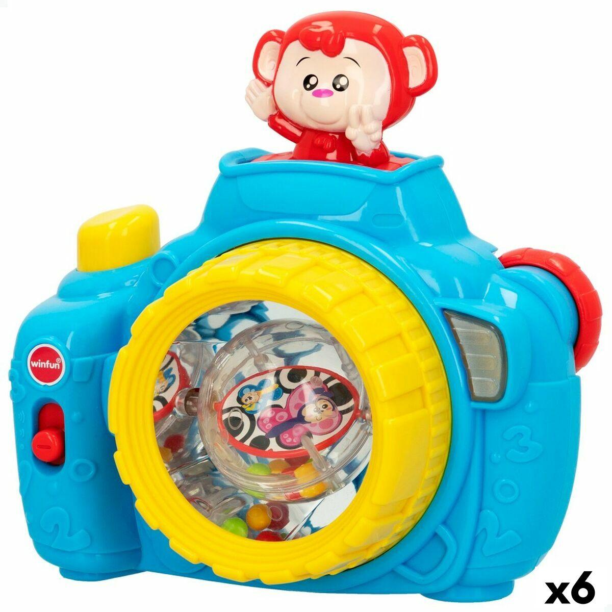 Cámara de fotos infantil Winfun Azul (6 Unidades)
