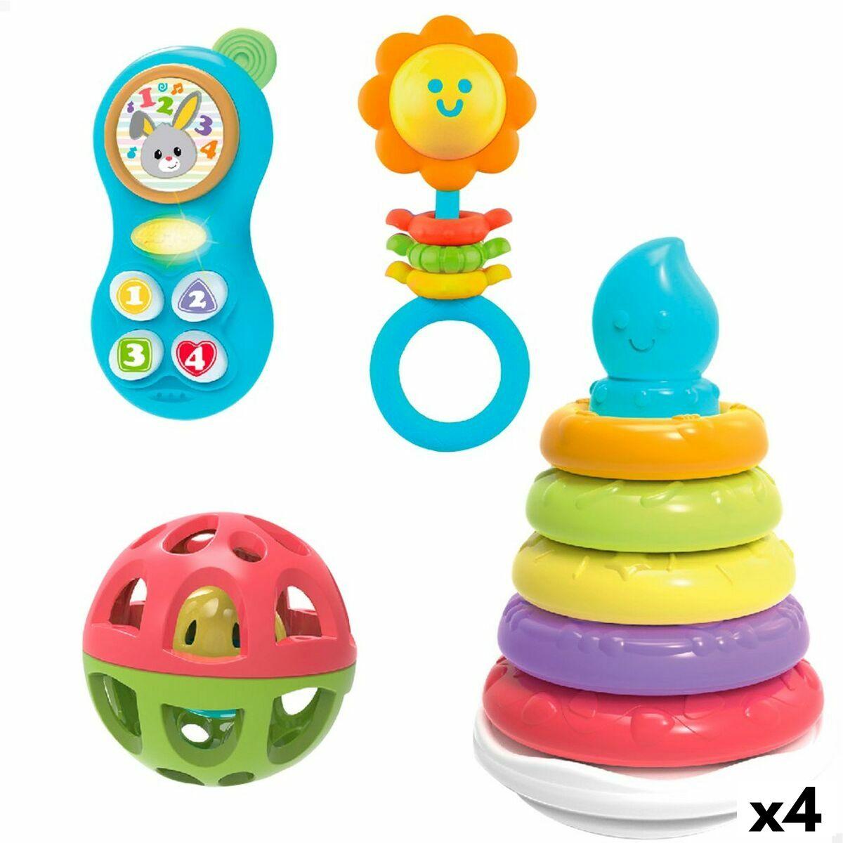 Set de Juguetes para Bebés Winfun 13 x 20 x 13 cm (4 Unidades)