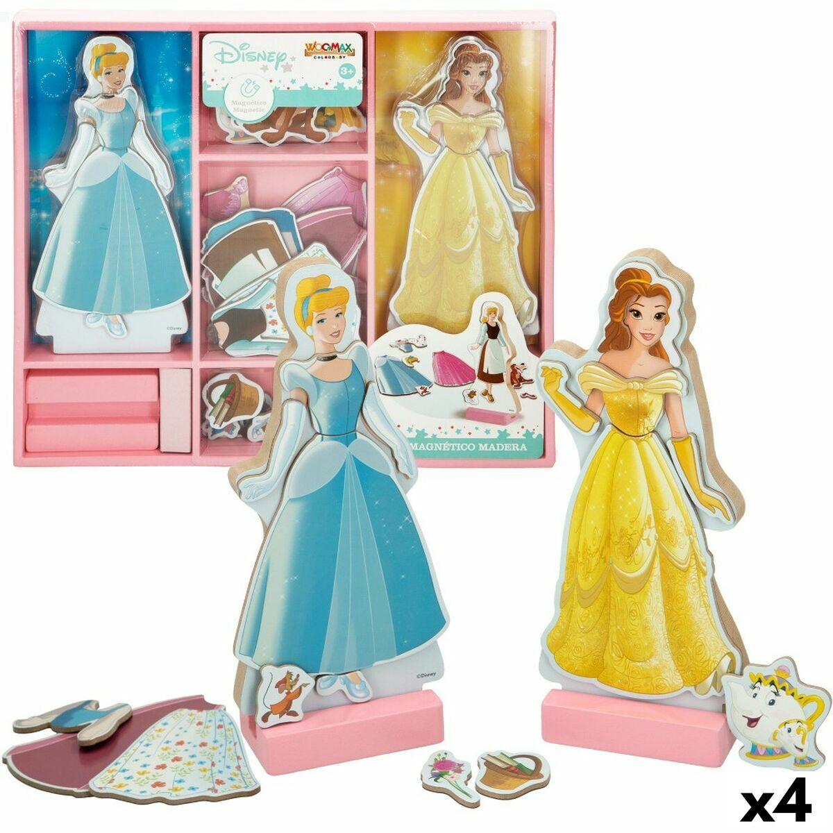 Set de Figuras Disney Princess 9 x 20,5 x 1,2 cm 45 Piezas 4 Unidades
