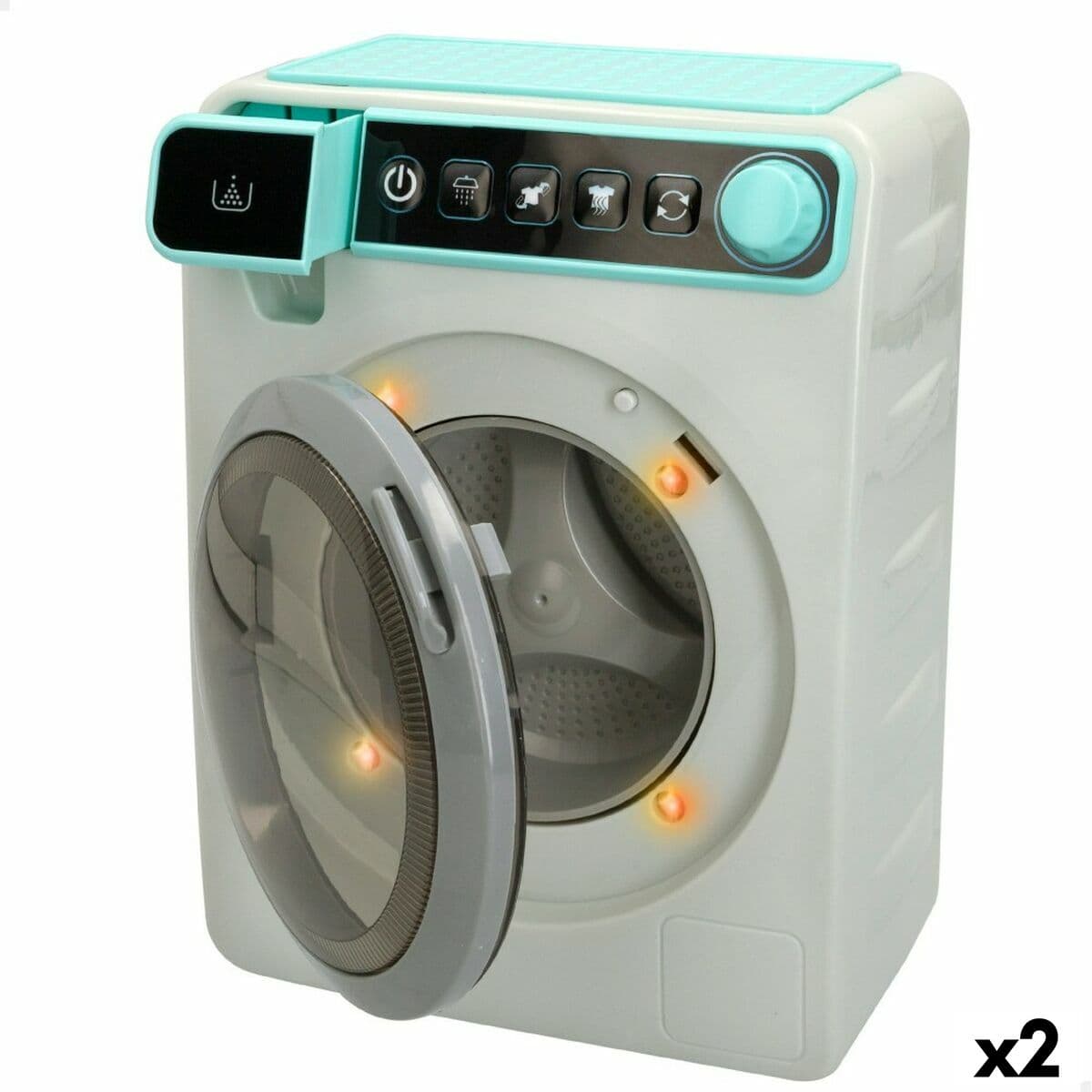 Lavadora de juguete PlayGo 17,5 x 24 x 12 cm (2 Unidades)