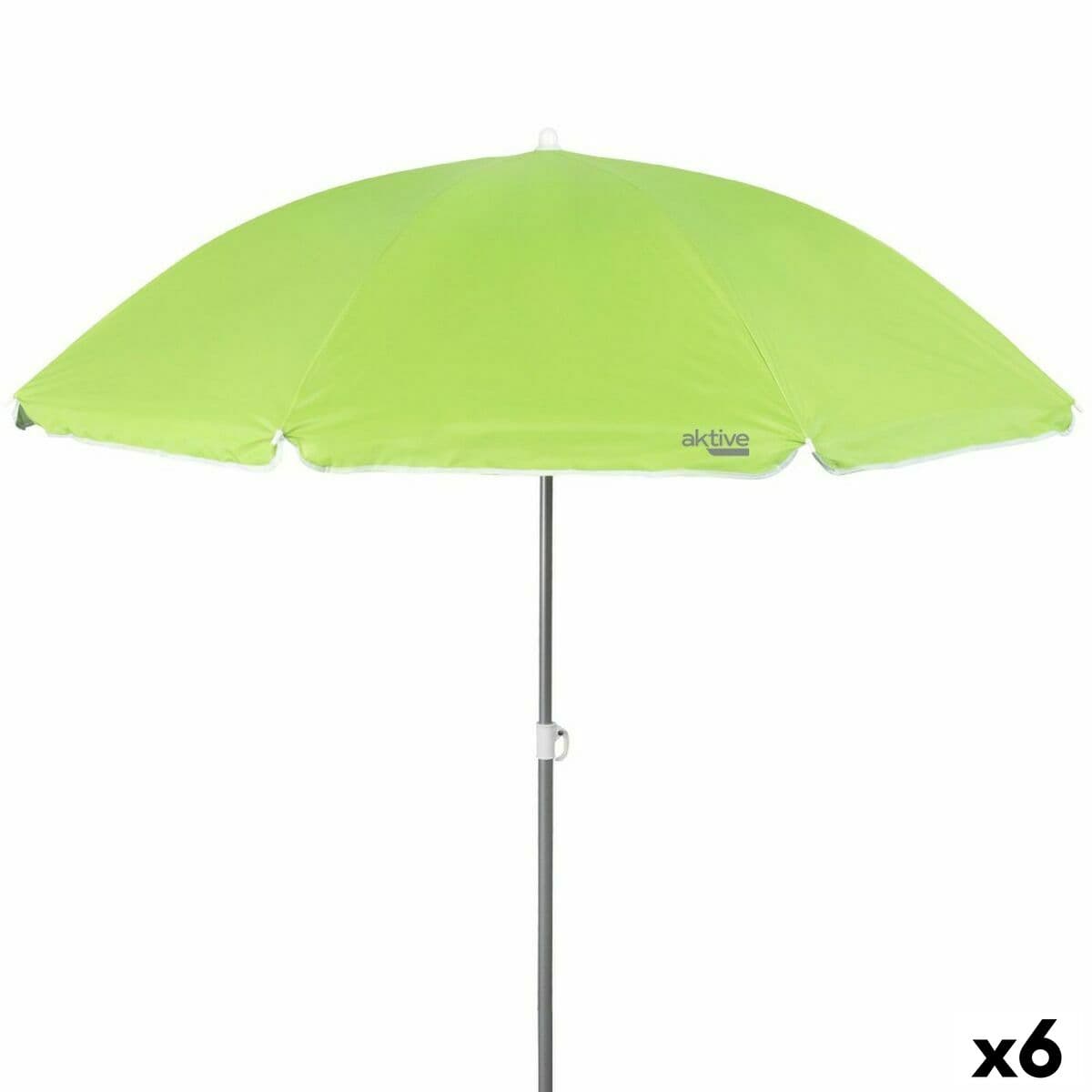 Sombrilla Aktive 220 x 212 x 220 cm 220 x 218 x 220 cm (6 Unidades)