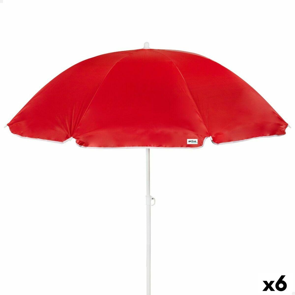 Sombrilla Aktive Ø 220 cm 220 x 209 x 220 cm UV50 (6 Unidades)