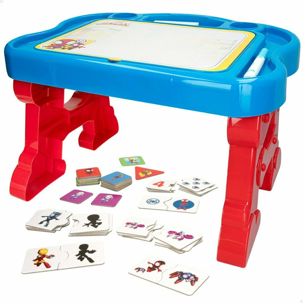 Mesa Multijuegos Spidey 6 Unidades