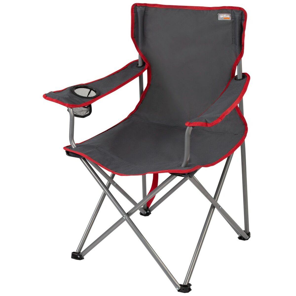 Silla Plegable Aktive Gris Bandeja